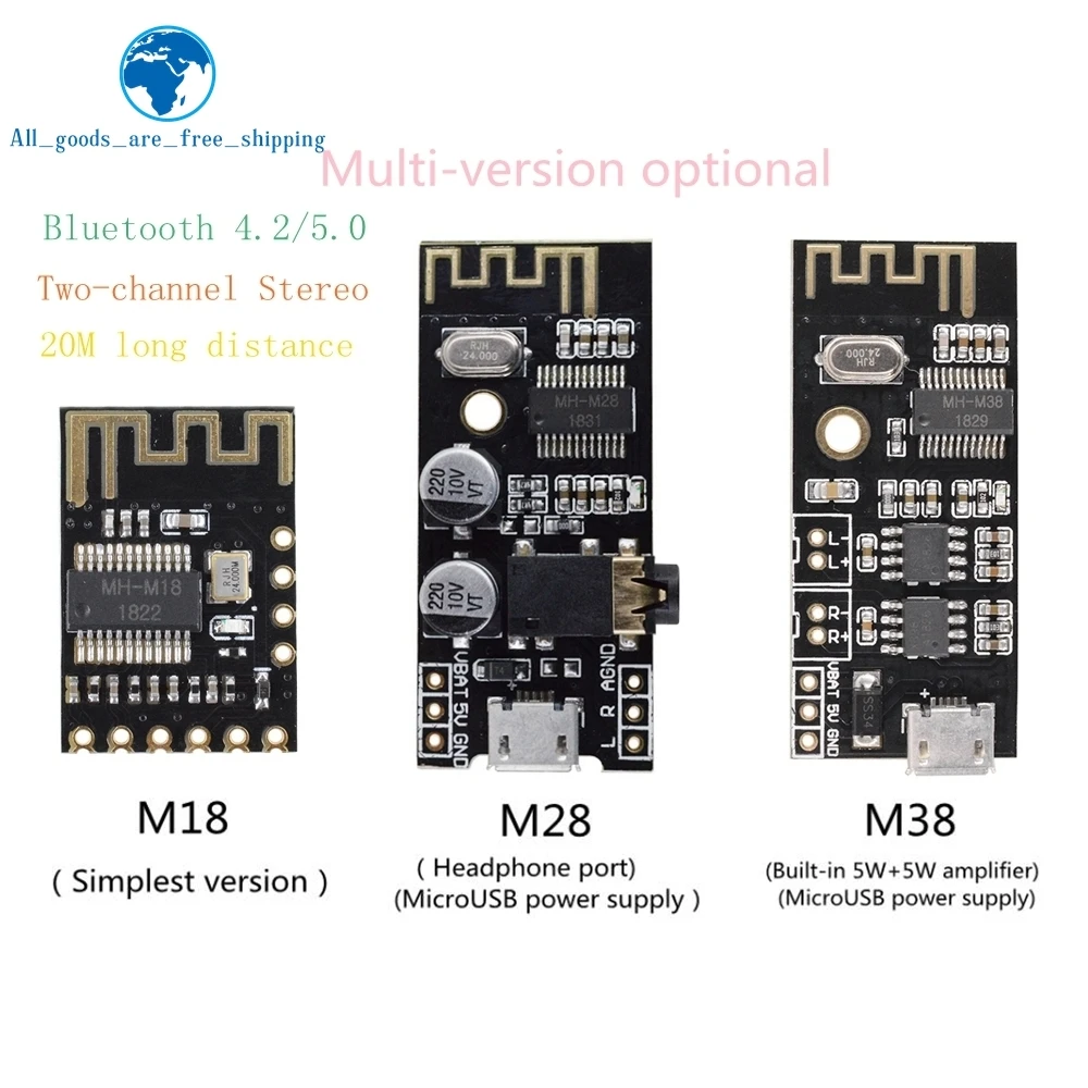 MH-MX8 Wireless Bluetooth MP3 Audio Receiver board BLT 4.2 mp3 lossless decoder kit
MH-MX8 Wireless Bluetooth MP3 Audio Receiver board BLT 4.2 mp3 lossless decoder kit