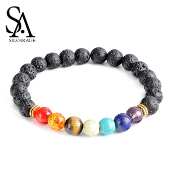 SA SILVERAGE 2019 Energy Beads Yoga Wristband For Men Women New Bracelet Natural Stone Round 8mm Purple Crystal Beads Bracelets
SA SILVERAGE 2019 Energy Beads Yoga Wristband For Men Women New Bracelet Natural Stone Round 8mm Purple Crystal Beads Bracelets