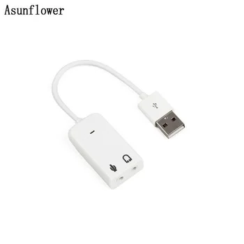 Virtual USB Sound Card 7.1 External USB Audio Adapter USB to Jack 3.5mm Earphone Microphone Sound Card for Laptop Notebook PC
Virtual USB Sound Card 7.1 External USB Audio Adapter USB to Jack 3.5mm Earphone Microphone Sound Card for Laptop Notebook PC