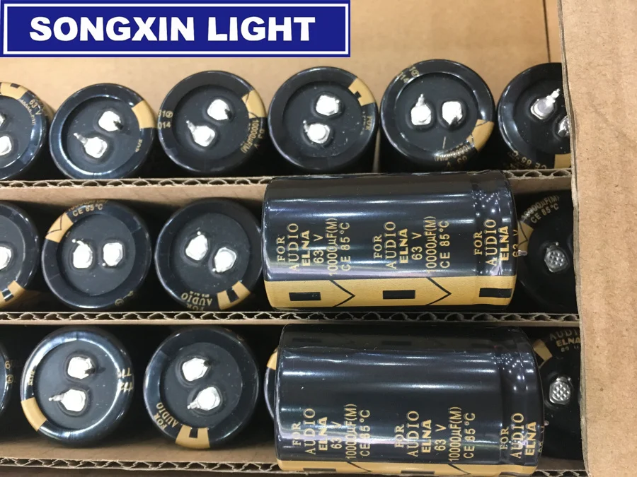 30*50mm 10000UF63V//63V10000UF 1PCS AUDIO Electrolytic Capacitor NIPPON size