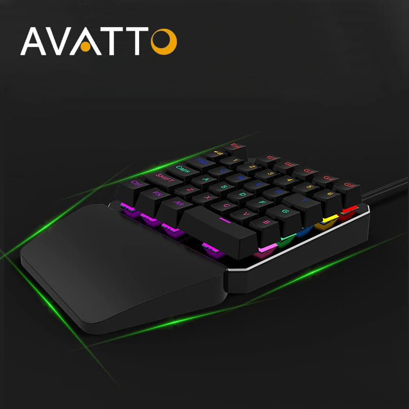 AVATTO MK11 Bluetooth Wireless & USB Wired Two Modes 87 key Mechanical Gaming Keyboard with RGB Backlit for Windows/ios/Android
AVATTO MK11 Bluetooth Wireless & USB Wired Two Modes 87 key Mechanical Gaming Keyboard with RGB Backlit for Windows/ios/Android