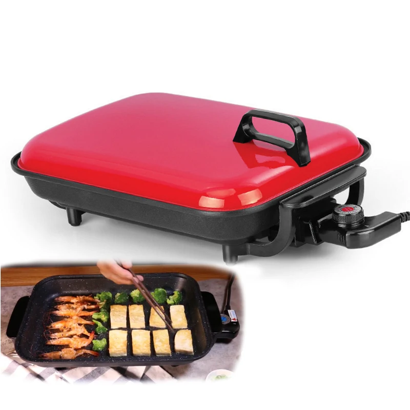 Multifunction Electric Baking Pan Fish BBQ Grill Smokeless Non-stick BBQ Plate Maifanshi Good Oven Cooker
Multifunction Electric Baking Pan Fish BBQ Grill Smokeless Non-stick BBQ Plate Maifanshi Good Oven Cooker