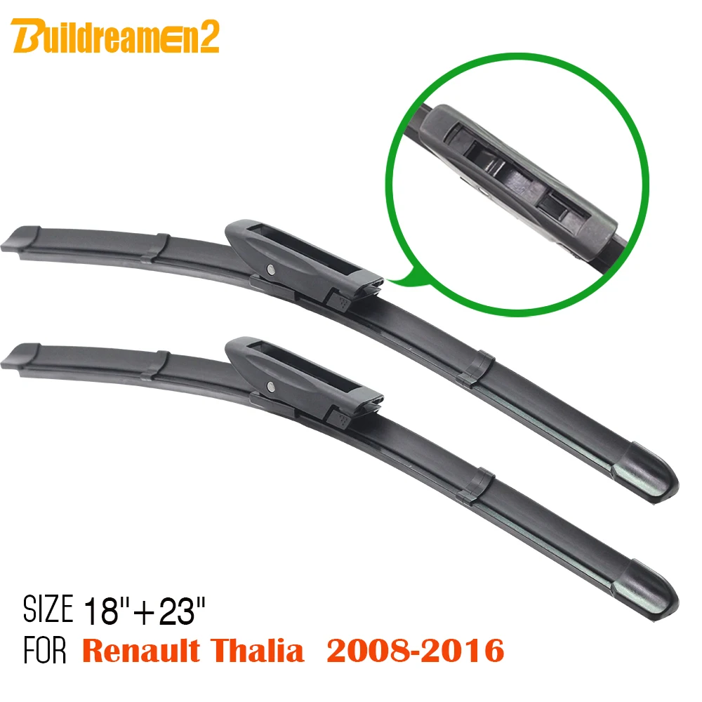 Buildreamen2 2Pcs Frameless Window Windshield Bracketless Windscree Wiper Blade Car Accessories For 2008-2016 Renault Thalia
Buildreamen2 2Pcs Frameless Window Windshield Bracketless Windscree Wiper Blade Car Accessories For 2008-2016 Renault Thalia
