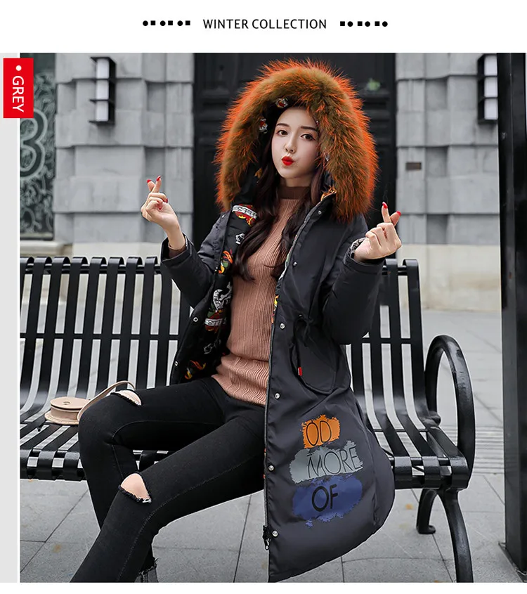 Long Winter Jackets And Coats Woman Warm Women Parka 2018 Winter Linen Cotton Coat Women Both Sides Wear Coats LZ976 (21)