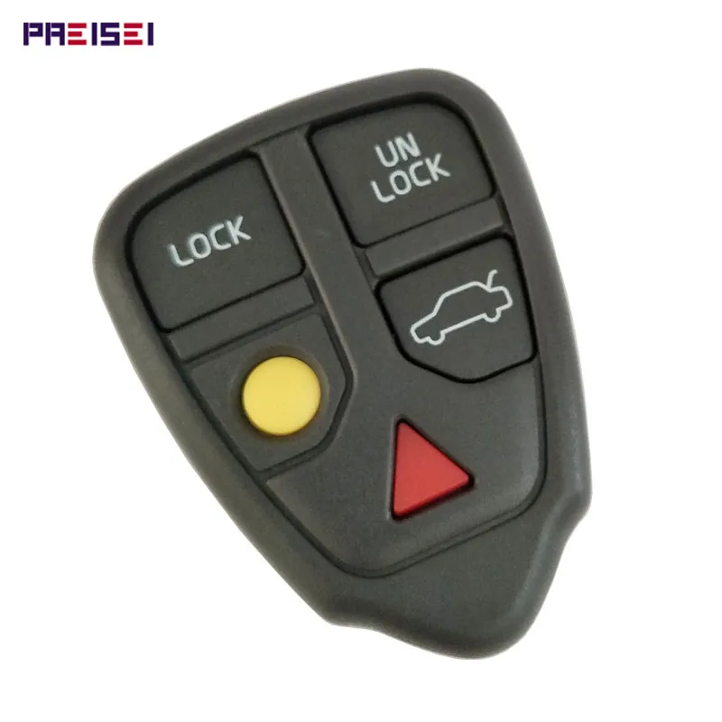 PREISEI 5 Buttons Car Remote Control Keyless Fobs Shells For Volvo Replacements Key
PREISEI 5 Buttons Car Remote Control Keyless Fobs Shells For Volvo Replacements Key