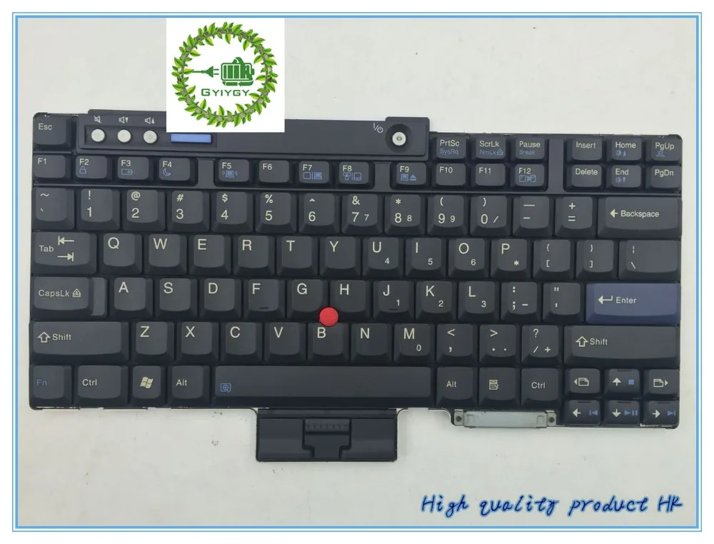 GYIYGY Keyboard for lenovo ThinkPad IBM T60 T60P T61 T61P R60 R61 T400 R400 W500 laptop Keyboard
GYIYGY Keyboard for lenovo ThinkPad IBM T60 T60P T61 T61P R60 R61 T400 R400 W500 laptop Keyboard