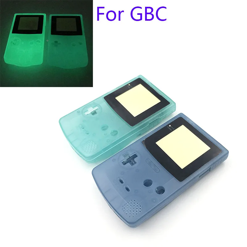 5 шт. светящийся зеленый синий корпус для GameBoy цвет GBC ночной подсветки чехол