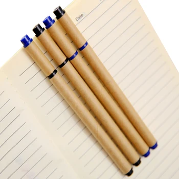 40pcs/lot New Kraft Paper gel pen for students black blue ink Stationery School Supplies For Children Prize 0.5mm
40pcs/lot New Kraft Paper gel pen for students black blue ink Stationery School Supplies For Children Prize 0.5mm