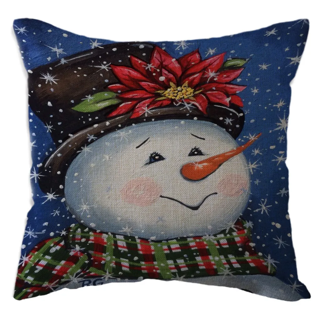 New Arrive Xmas Pillow Cover Gift Christmas Santa Claus Pillow Case Linen Sofa Throw Cushion Cover Home Decor Pillowcase 45x45cm
New Arrive Xmas Pillow Cover Gift Christmas Santa Claus Pillow Case Linen Sofa Throw Cushion Cover Home Decor Pillowcase 45x45cm