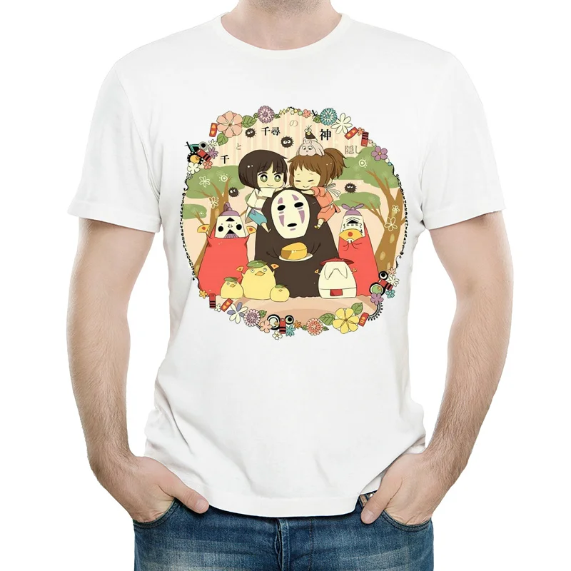 Anime Spirited Away T Shirt White Color Mens Fashion Short Sleeve Miyazaki Hayao Spirited Away T-shirt Tops Tees tshirt
Anime Spirited Away T Shirt White Color Mens Fashion Short Sleeve Miyazaki Hayao Spirited Away T-shirt Tops Tees tshirt