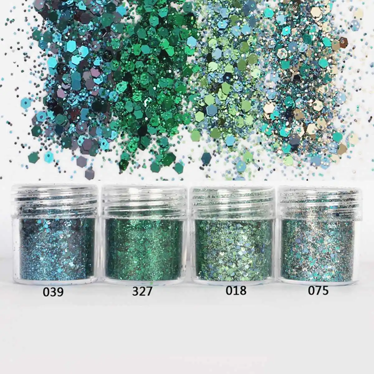 4box 10ML/box Nail Glitter Powder Green Hexagon Mix Dust 1MM Shiny Sequins Eyeshadow Body Paint Manciure Art 3D Decoration 2017
4box 10ML/box Nail Glitter Powder Green Hexagon Mix Dust 1MM Shiny Sequins Eyeshadow Body Paint Manciure Art 3D Decoration 2017