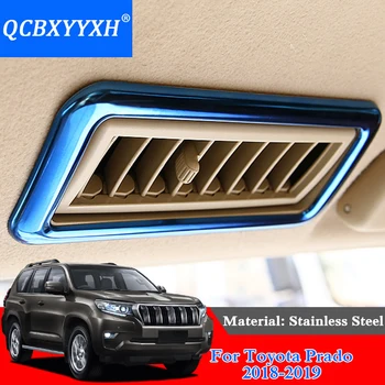 QCBXYYXH Car Styling 4pcs/set Air Conditional Vents Roof decorative frame Decorative Frame Sequins Cover For Toyota Prado 2018
QCBXYYXH Car Styling 4pcs/set Air Conditional Vents Roof decorative frame Decorative Frame Sequins Cover For Toyota Prado 2018