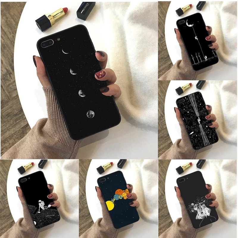 sky Space planet Black and white sun Moon stars soft silicone TPU Phone Case For iphone 6 6S 7 8 Plus 5S 5 SE X XR XS Max 10
sky Space planet Black and white sun Moon stars soft silicone TPU Phone Case For iphone 6 6S 7 8 Plus 5S 5 SE X XR XS Max 10