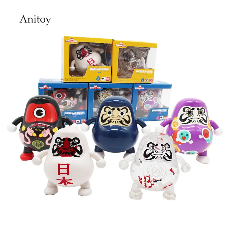 5pce/set Daruma Club Japan Mascot Doll Gift PVC Figure Collectible Model Toy 10cm KT4193
5pce/set Daruma Club Japan Mascot Doll Gift PVC Figure Collectible Model Toy 10cm KT4193