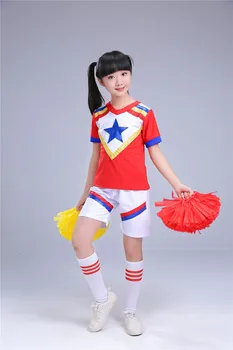 Children's Cheerleader Clothes Girl and Boy Cheerleading Clothing with Sock Dropshipping
Children's Cheerleader Clothes Girl and Boy Cheerleading Clothing with Sock Dropshipping
