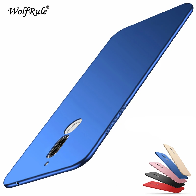 For Cover Huawei Nova 2i Case Smooth Slim PC Phone Mate 10 Lite Shell 5.9'' |