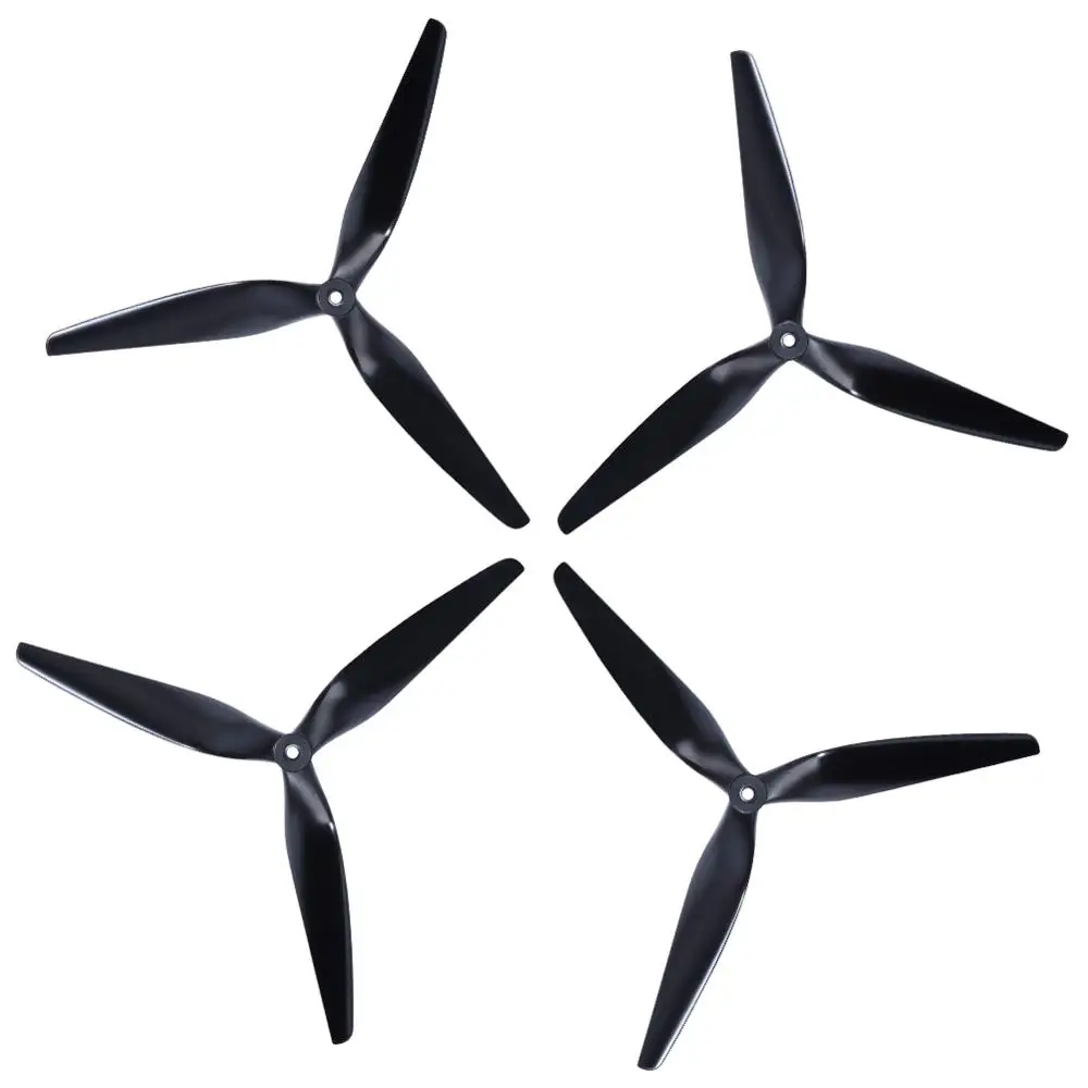 4pc HQ PROP X-class Prop 13X12X3 1312 13inch 3 blade/tri-blade CW CCW Black-carbon Reinforced Nylon propeller prop for FPV drone
4pc HQ PROP X-class Prop 13X12X3 1312 13inch 3 blade/tri-blade CW CCW Black-carbon Reinforced Nylon propeller prop for FPV drone