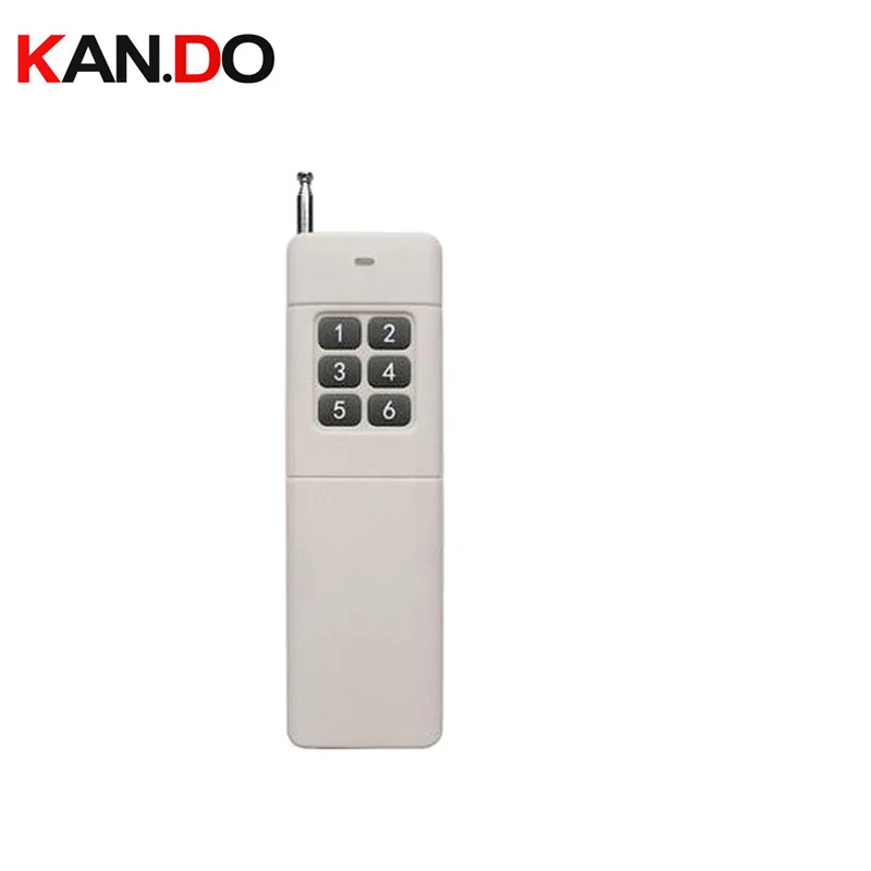 3000m Long Range Distance High Power 6CH 6 CH RF Remote Control Transmitter 315/433.92 MHZ/Garage Door/shutters
3000m Long Range Distance High Power 6CH 6 CH RF Remote Control Transmitter 315/433.92 MHZ/Garage Door/shutters
