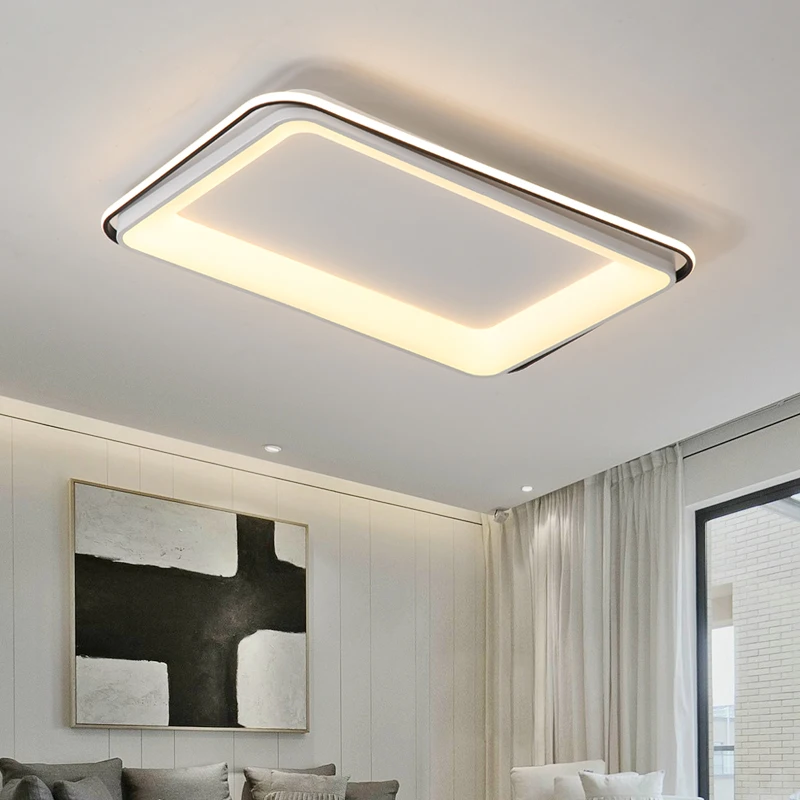 Home living room LED ceiling lighting creative bedroom ceiling lights rectangular living room lamp
Home living room LED ceiling lighting creative bedroom ceiling lights rectangular living room lamp