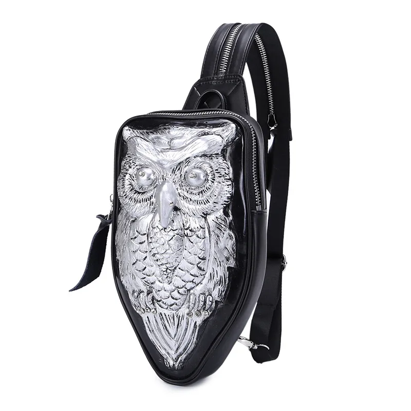 Men Women Backpack Newest Stylish Cool Black Thicken PU Leather Owl Backpacks Female Hot Sale Women shoulder bag school Backpack
Men Women Backpack Newest Stylish Cool Black Thicken PU Leather Owl Backpacks Female Hot Sale Women shoulder bag school Backpack