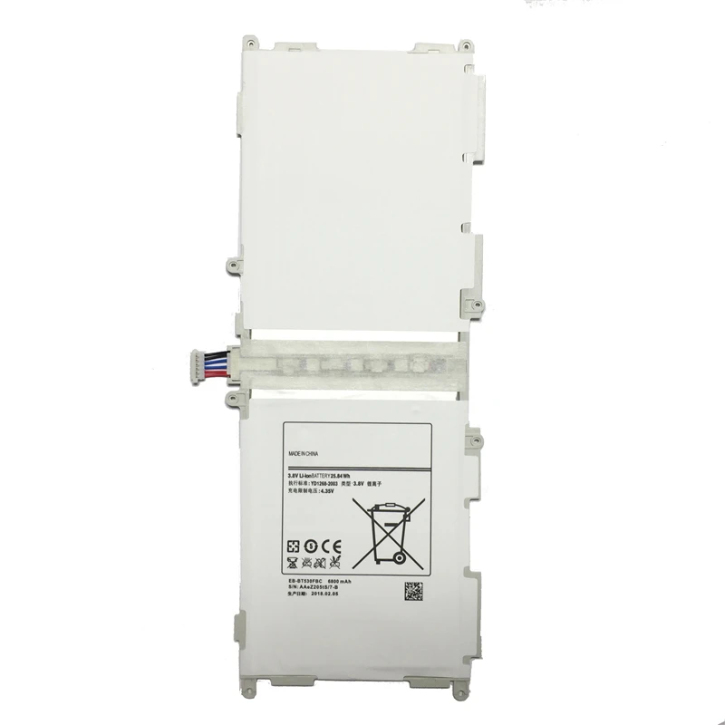 EB-BT530FBC T4800E T4800C EB-BT705FBE SP3496A8H Battery For Samsung GALAXY Tab 4 SM T530 ab Pro t325/t320 / S 8.4 t705 /Nexus 10
EB-BT530FBC T4800E T4800C EB-BT705FBE SP3496A8H Battery For Samsung GALAXY Tab 4 SM T530 ab Pro t325/t320 / S 8.4 t705 /Nexus 10