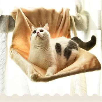 

Pets Window Cat Bed Radiator Hammock Perch Seat Bed Lounge hammocks for Pet Cat Cozy Hanging Bed Kitty Mount House Hammock Sofa