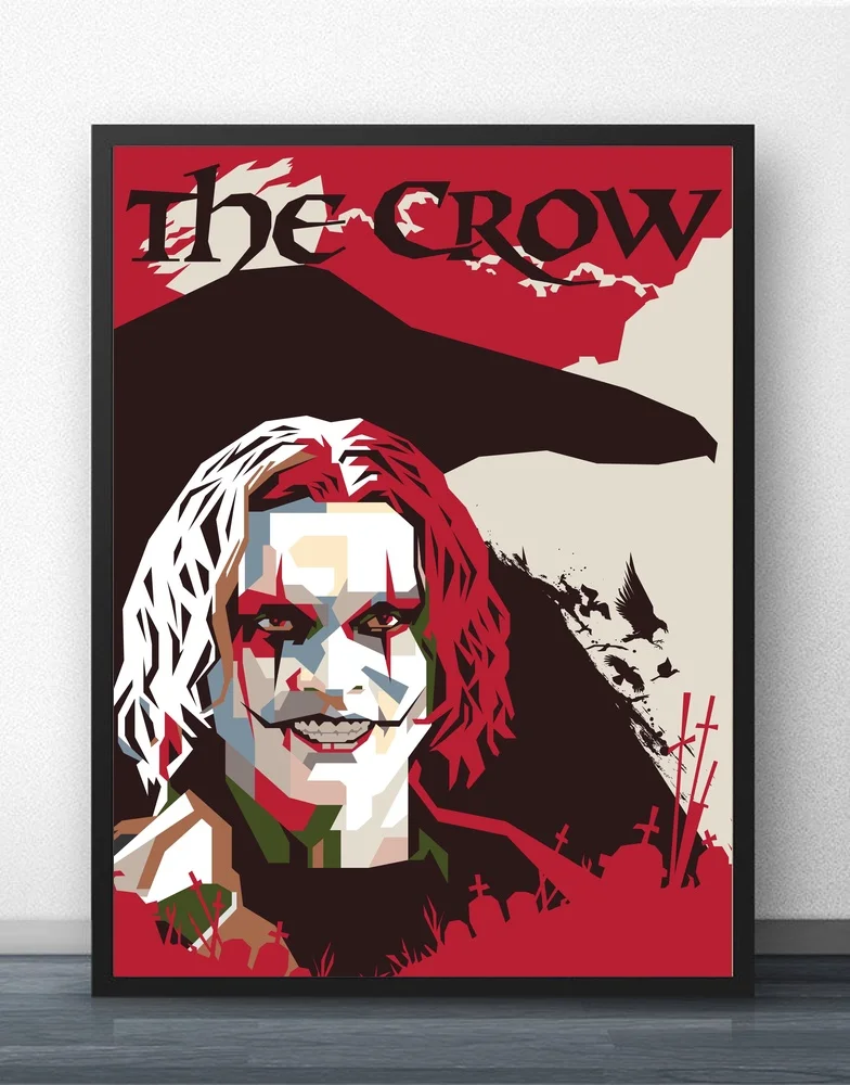 The Crow Pop Art Wall Art Paint Wall Decor Canvas Prints Canvas Art Poster Oil Paintings No Frame
The Crow Pop Art Wall Art Paint Wall Decor Canvas Prints Canvas Art Poster Oil Paintings No Frame