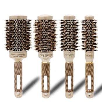 4 Sizes Hair Brush Nano Thermal Ceramic Ionic Round Barrel Comb Hairdressing For Hair Salon Styling Drying Curling Tool
4 Sizes Hair Brush Nano Thermal Ceramic Ionic Round Barrel Comb Hairdressing For Hair Salon Styling Drying Curling Tool