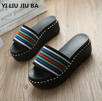 Casual flats Women Sandals High Heel Zapatillas Summer Shoes Fashion Slippers Beach Flip Flops Solid Slides shoes Women **348
Casual flats Women Sandals High Heel Zapatillas Summer Shoes Fashion Slippers Beach Flip Flops Solid Slides shoes Women **348