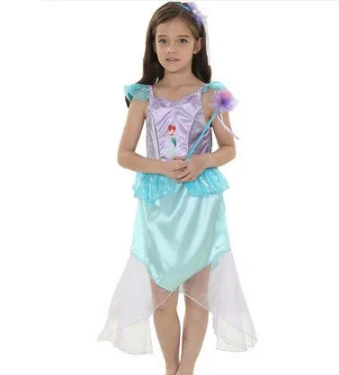 Фото mermaid costumes for girls beauty Fish costume dress kids animal clothes | Тематическая одежда и униформа