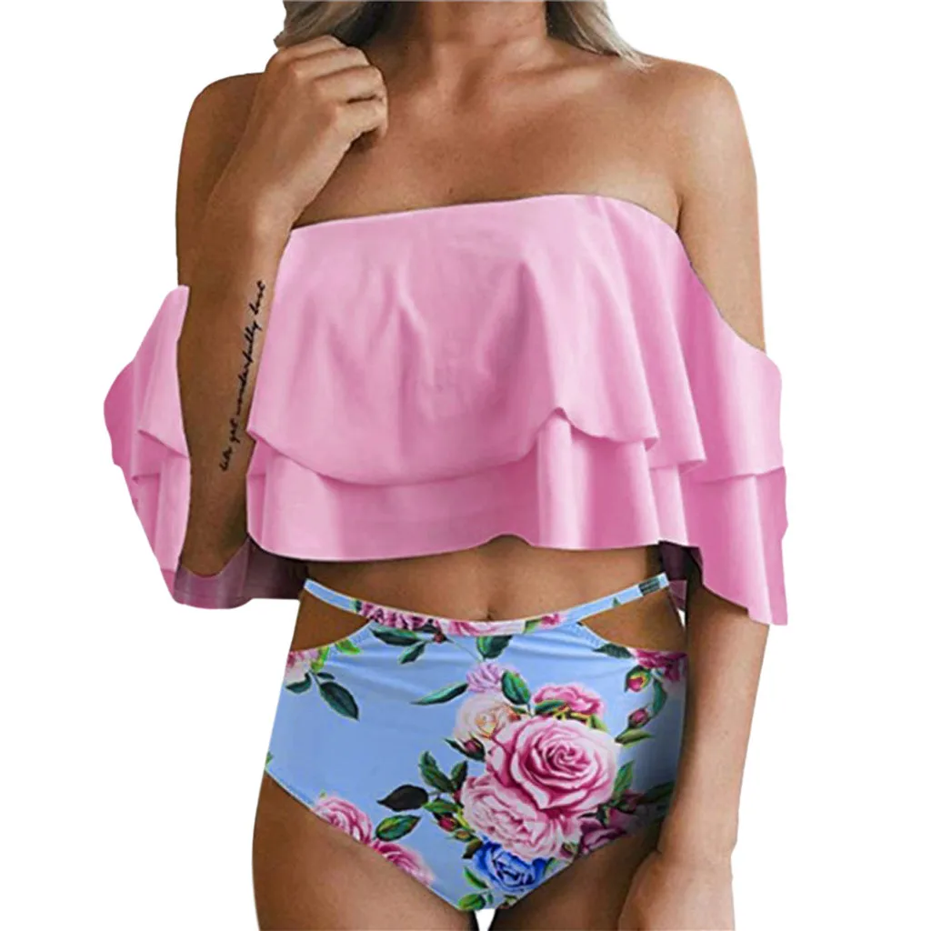 Bikini Ladies Push Up Swimwear Women Sexy Hight Waist Suit Beach Party Biquinis Feminino 2019 Sun Protection Plus Size 19Jan25
Bikini Ladies Push Up Swimwear Women Sexy Hight Waist Suit Beach Party Biquinis Feminino 2019 Sun Protection Plus Size 19Jan25