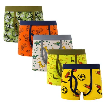 5 PCS/Lot Boy Children Dinosaur Straight Angle Underpants Child Pure Cotton Panties Soft Breathable Kids Panty Teen For 2-12 Y
5 PCS/Lot Boy Children Dinosaur Straight Angle Underpants Child Pure Cotton Panties Soft Breathable Kids Panty Teen For 2-12 Y