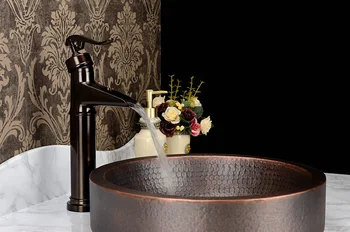 vintage copper black bathroom counter basin faucet American washbasin antique platform faucet
vintage copper black bathroom counter basin faucet American washbasin antique platform faucet