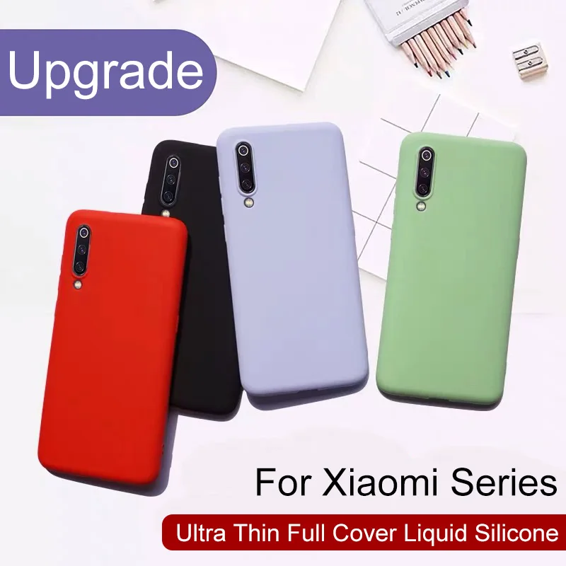 Original Ultra Thin Liquid Silicone Phone Case For Xiaomi Mi 9 8 Se Redmi Note 7 Pro Soft Tpu Solid Color Cover Case For Mi 8 Se
Original Ultra Thin Liquid Silicone Phone Case For Xiaomi Mi 9 8 Se Redmi Note 7 Pro Soft Tpu Solid Color Cover Case For Mi 8 Se