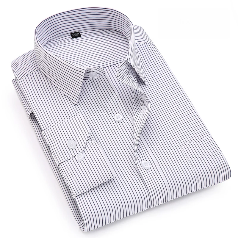 Plus size 7xl Business men'striped social shirts with front pocket long sleeve turndown collar non-iron regular fit easy care
Plus size 7xl Business men'striped social shirts with front pocket long sleeve turndown collar non-iron regular fit easy care