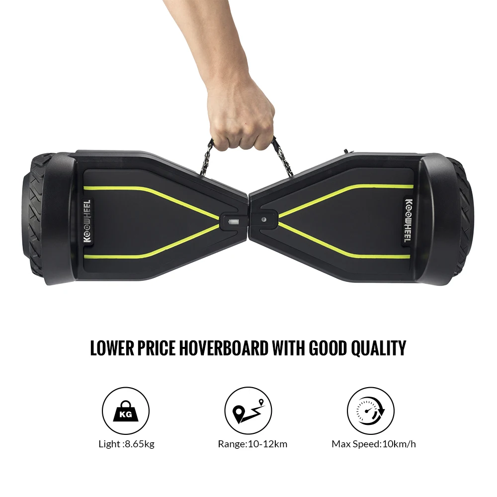

Koowheel K8 Portable Handle Strip 2 Wheels Electric Scooter Hoverboard Cheap Self Balancing 6.5inch Electric Scooter No Tax