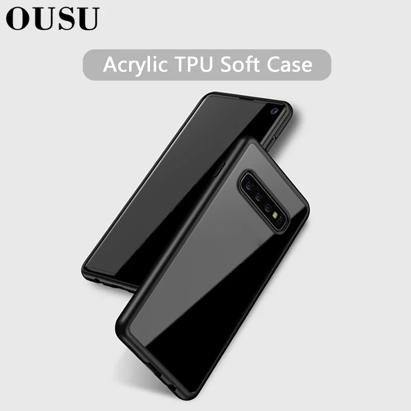 OUSU Invisible Airbag TPU Soft Case For samsung S10 lite Camera Lens Protection Silicon Transparent Cover For samsung S10 plus
OUSU Invisible Airbag TPU Soft Case For samsung S10 lite Camera Lens Protection Silicon Transparent Cover For samsung S10 plus