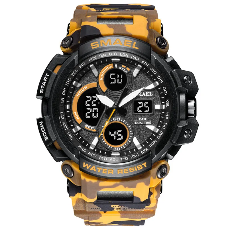 2019 SMAEL Men Sport Watch Dual Display Analog Digital LED Electronic Wrist Watches mens watches top brand luxury Best Gift @5
2019 SMAEL Men Sport Watch Dual Display Analog Digital LED Electronic Wrist Watches mens watches top brand luxury Best Gift @5