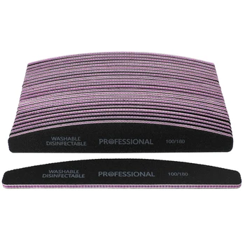 50pcs 100/180 Sandpaper Nail Files Black Sanding Buffer Professional Nail File Boat Manicure Gel Nail Polish Nail Glitter Tools
50pcs 100/180 Sandpaper Nail Files Black Sanding Buffer Professional Nail File Boat Manicure Gel Nail Polish Nail Glitter Tools