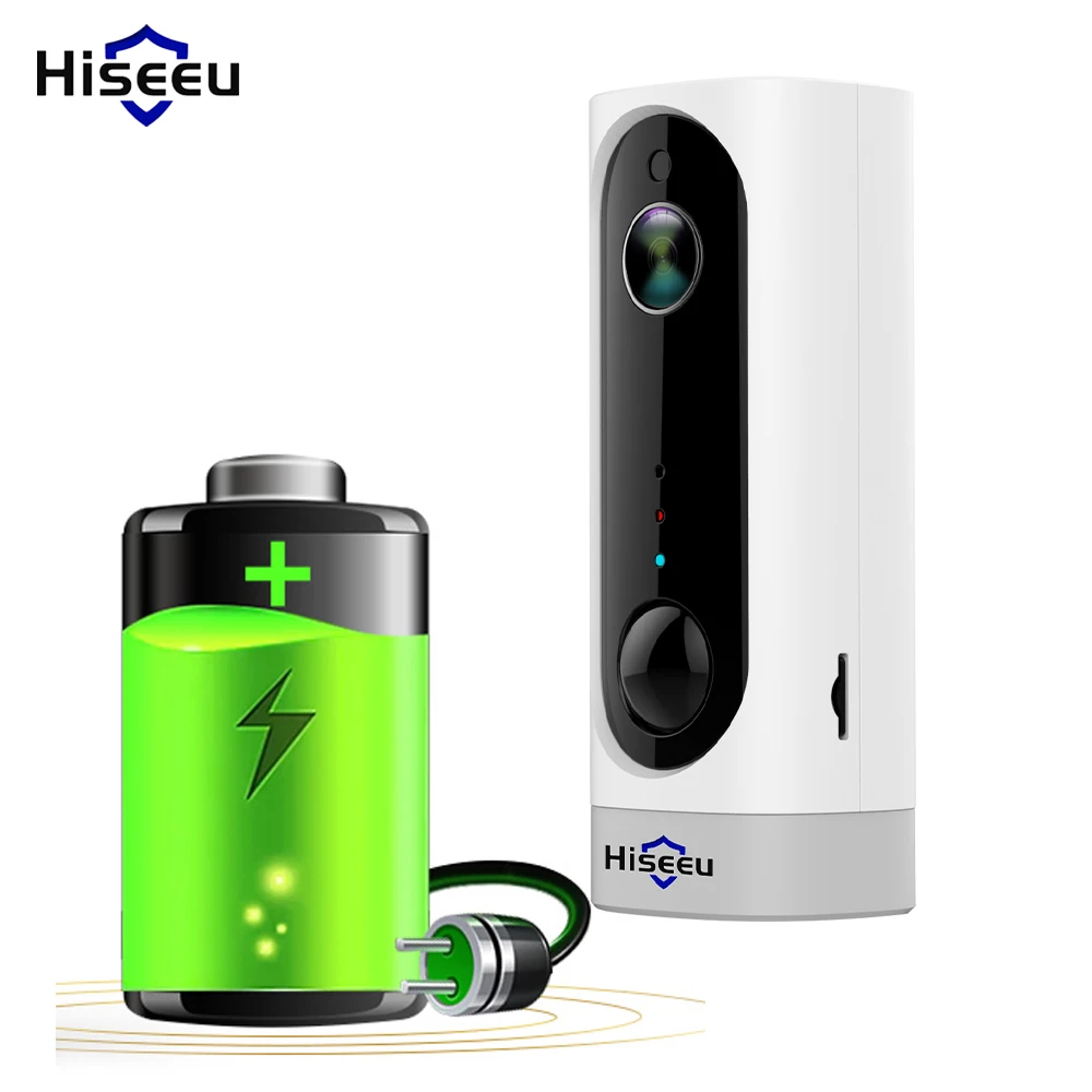 IP батарея WiFi Камера HD CCTV ПИР камера Перезаряжаемые Батарея 3000mA TF карты