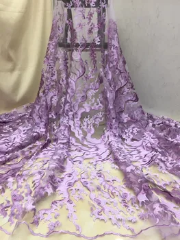 5yd/lot French embroidered tulle mesh Lace Fabric with cord For nigerian nice dress top Quality
5yd/lot French embroidered tulle mesh Lace Fabric with cord For nigerian nice dress top Quality
