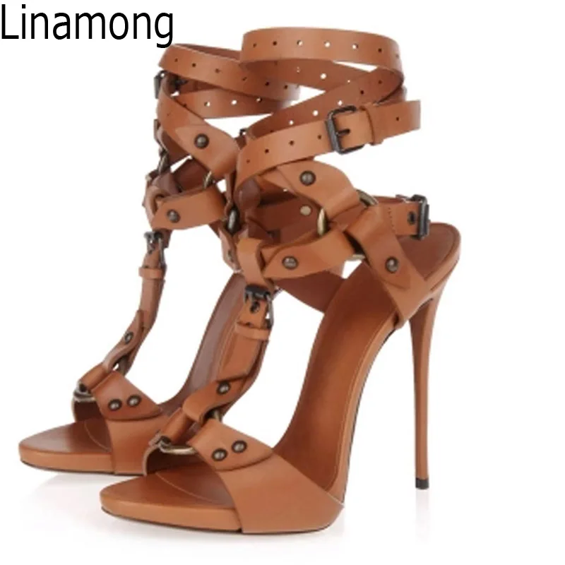 Sexy Gladiator Stiletto High Heel Sandals Strappy Circle Cross Ankle Strap Buckle Shoes Women Open toe Summer Dress Sandalias
Sexy Gladiator Stiletto High Heel Sandals Strappy Circle Cross Ankle Strap Buckle Shoes Women Open toe Summer Dress Sandalias