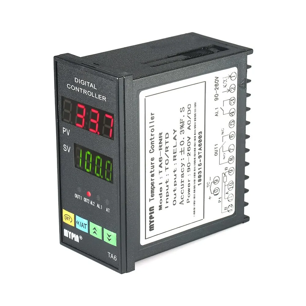Automatic Digital thermometer LED PID Temperature Controller instruments thermostat RNR 1 Alarm Relay thermoregulator TC/RTD
Automatic Digital thermometer LED PID Temperature Controller instruments thermostat RNR 1 Alarm Relay thermoregulator TC/RTD