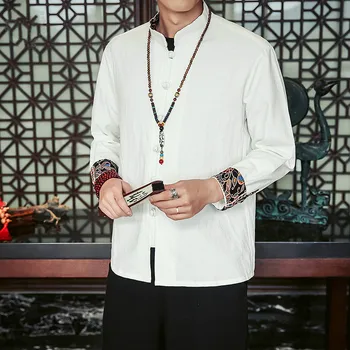 Chinese traditional Jacket Black Outfit tang suit clothes mandarin collar Linen fabric chinese marry jackets Men Kung Fu Uniform
Chinese traditional Jacket Black Outfit tang suit clothes mandarin collar Linen fabric chinese marry jackets Men Kung Fu Uniform