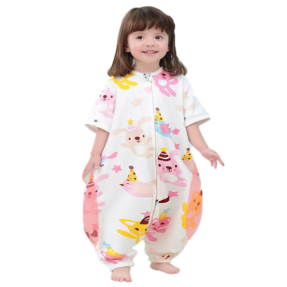 Clearance Sale Baby Walker Sleep Bag Short Sleeve Animal Printed Wearable Blanket for Summer Fit Baby 25.59-45.28in
Clearance Sale Baby Walker Sleep Bag Short Sleeve Animal Printed Wearable Blanket for Summer Fit Baby 25.59-45.28in