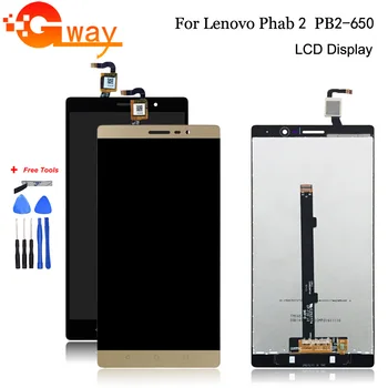 For Lenovo Phab 2 Phab2 PB2-650 PB2-650N PB2-650M PB2-650Y P650 LCD Display Touch Screen Digitizer Assembly Spare Parts+Tools
For Lenovo Phab 2 Phab2 PB2-650 PB2-650N PB2-650M PB2-650Y P650 LCD Display Touch Screen Digitizer Assembly Spare Parts+Tools