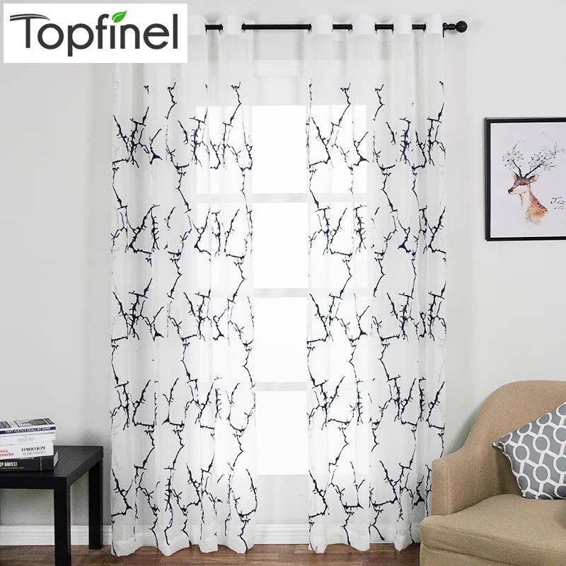 Topfinel Branch Pattern Embroidered White Sheer Curtains Window Tulle Curtains for Living Room Bedroom Tulle for Kitchen Cafe
Topfinel Branch Pattern Embroidered White Sheer Curtains Window Tulle Curtains for Living Room Bedroom Tulle for Kitchen Cafe