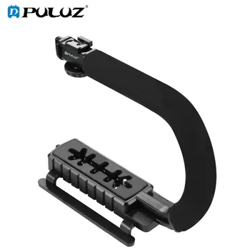 

PULUZ U/C Shape Portable Handheld DV Bracket Stabilizer for Nikon Canon All SLR Cameras and Home DV Camera For iPhone Gopro