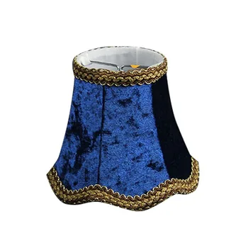 Retro Blue Color Glass Chandelier Flannel Lamp Shades, Luxury Moroccan Wall Lamp Shades, Clip On
Retro Blue Color Glass Chandelier Flannel Lamp Shades, Luxury Moroccan Wall Lamp Shades, Clip On