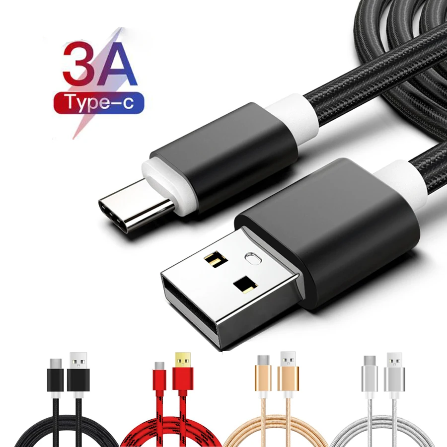 SYXLDZHT 3A USB Type C Cable USB-C Fast Data Sync Mobile Phone Charger Cable for Samsung Xiaomi Type-C Devices
SYXLDZHT 3A USB Type C Cable USB-C Fast Data Sync Mobile Phone Charger Cable for Samsung Xiaomi Type-C Devices